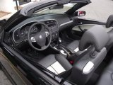 2009 Saab 9-3 Aero Convertible Black/Parchment Interior