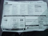 2009 Saab 9-3 Aero Convertible Window Sticker