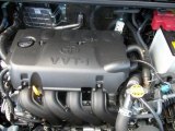 2011 Toyota Yaris Sedan 1.5 Liter DOHC 16-Valve VVT-i 4 Cylinder Engine
