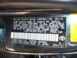 2011 Yaris Color Code for Flint Mica - Color Code: 1E0