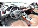2011 Audi A8 4.2 FSI quattro Nougat Brown Interior
