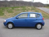 2004 Bright Blue Metallic Chevrolet Aveo LS Hatchback #46697480