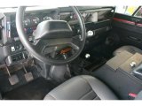 1995 Land Rover Defender 90 Hardtop Black Interior