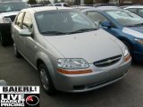 2005 Galaxy Silver Metallic Chevrolet Aveo LS Sedan #46697350