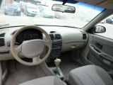 2002 Hyundai Accent GL Sedan Dashboard