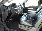 2008 Ford F250 Super Duty Harley Davidson Crew Cab 4x4 Black/Dusted Copper Interior