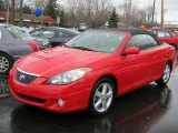 2005 Absolutely Red Toyota Solara SLE V6 Convertible #46698088
