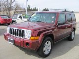 2007 Jeep Commander Red Rock Pearl
