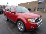 2011 Sangria Red Metallic Ford Escape Limited V6 4WD #46697543