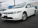 2007 Taffeta White Honda Civic Hybrid Sedan #4659918