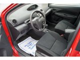 2009 Toyota Yaris Sedan Dark Charcoal Interior