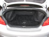 2010 Infiniti G 37 Sedan Trunk