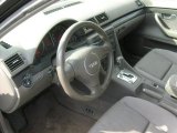 2003 Audi A4 1.8T Sedan Ebony Interior