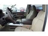 2011 Dodge Ram 3500 HD Laramie Crew Cab 4x4 Light Pebble Beige/Bark Brown Interior