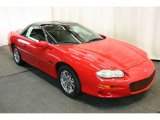 2001 Bright Rally Red Chevrolet Camaro Z28 Coupe #46697604