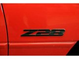 2001 Chevrolet Camaro Z28 Coupe Marks and Logos