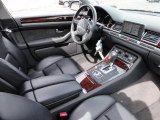 2005 Audi A8 L 4.2 quattro Black Interior