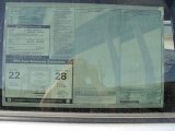 2011 Scion xB  Window Sticker