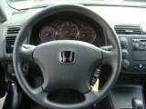 2003 Honda Civic LX Coupe Steering Wheel