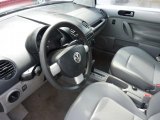 2000 Volkswagen New Beetle GLS 1.8T Coupe Grey Interior