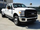 2011 Ford F350 Super Duty XL Crew Cab 4x4 Dually Front 3/4 View