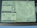 2011 Toyota FJ Cruiser TRD Window Sticker