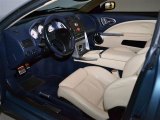 2003 Aston Martin Vanquish  Pacific Blue/Parchment Interior