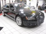 2011 Audi A8 Emerald Black Metallic