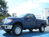 2011 Dark Blue Pearl Metallic Ford F150 XLT Regular Cab 4x4 #46750096