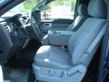 2011 Ford F150 XLT Regular Cab 4x4 Steel Gray Interior