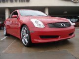 2007 Laser Red Infiniti G 35 Coupe #46750338