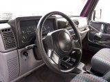 1997 Jeep Wrangler SE 4x4 Steering Wheel
