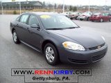 2010 Cyber Gray Metallic Chevrolet Impala LS #46776851