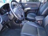 2007 Kia Sportage EX V6 Black Interior