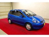 2007 Vivid Blue Pearl Honda Fit  #46776305