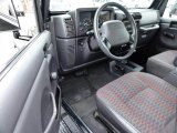 1999 Jeep Wrangler Sport 4x4 Agate Interior