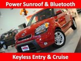 2011 Molten Red Kia Soul + #46776312