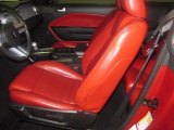 2008 Ford Mustang GT Premium Coupe Black/Red Interior
