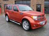 2009 Dodge Nitro Sunburst Orange Pearl