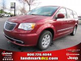 2011 Deep Cherry Red Crystal Pearl Chrysler Town & Country Touring #46776356