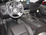 2011 Chevrolet Camaro LT/RS Convertible Black Interior