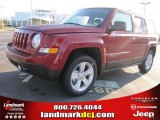 2011 Deep Cherry Red Crystal Pearl Jeep Patriot Latitude #46776363