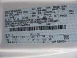 2007 E Series Van Color Code for Oxford White - Color Code: YZ