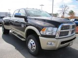 2011 Dodge Ram 3500 HD Laramie Crew Cab 4x4 Dually Front 3/4 View