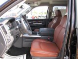 2011 Dodge Ram 3500 HD Laramie Crew Cab 4x4 Dually Dark Slate Gray/Russet Brown Interior