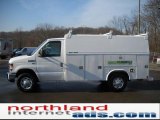 2011 Oxford White Ford E Series Cutaway E350 Commercial Utility Truck #46776055