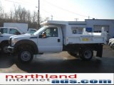 2011 Oxford White Ford F550 Super Duty XL Regular Cab 4x4 Dump Truck #46776064