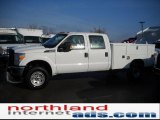 2011 Oxford White Ford F350 Super Duty XL Crew Cab 4x4 Chassis Commercial #46776065