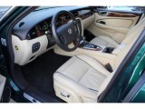 2008 Jaguar XJ XJR Barley/Charcoal Interior