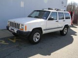 2001 Stone White Jeep Cherokee Sport 4x4 #46776690